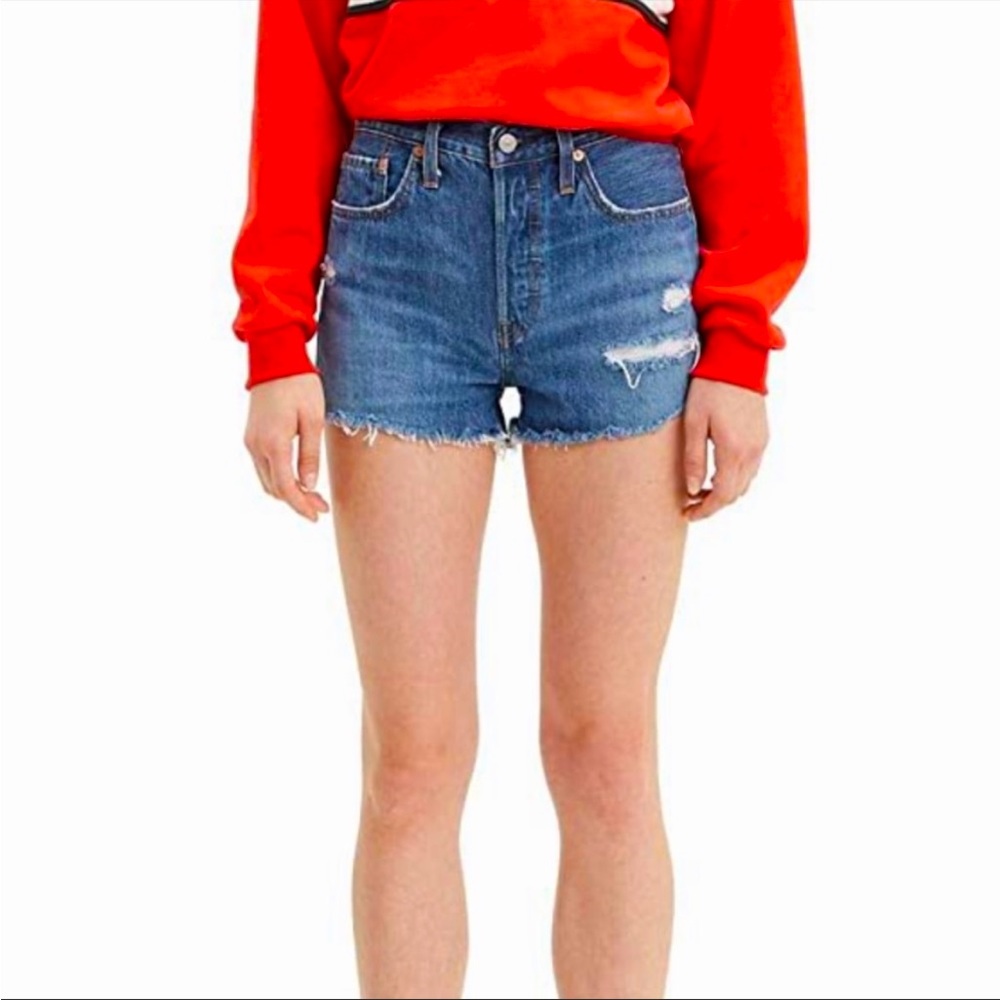 Levi's 501 Original High Rise denim Shorts